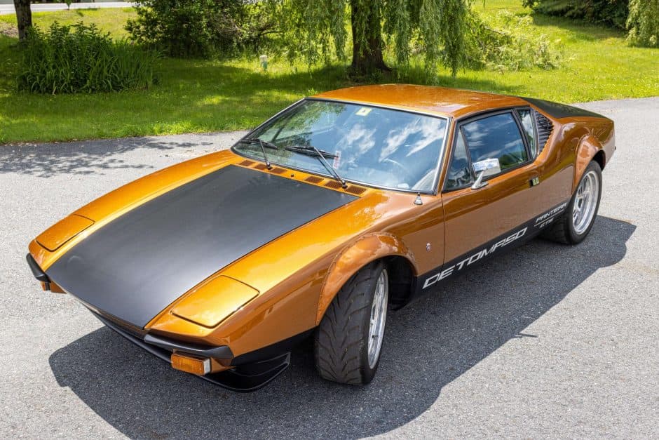 1974 DeTomaso Pantera sold for $105,000
