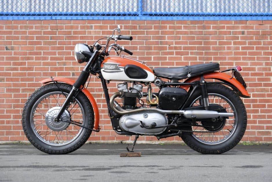 1958 Triumph Trophy sold for $9,500