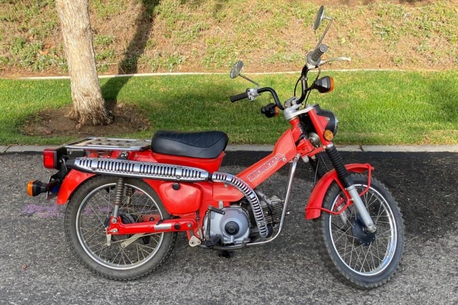 1980 Honda CT110 sold for $2,875