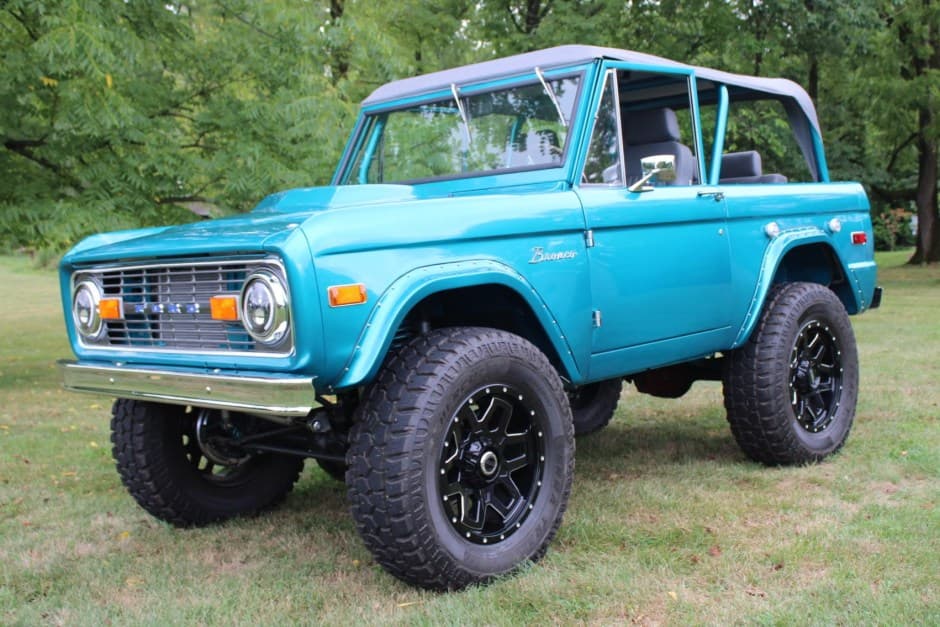 1973 Ford Bronco U13/U14/U15 1966-1977 sold for $48,250