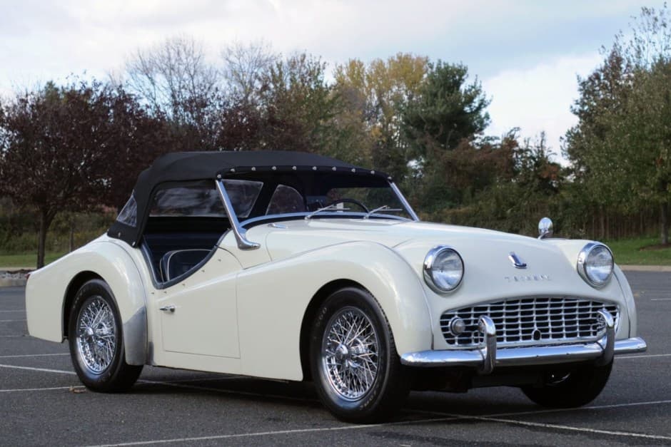 1959 Triumph TR3 sold for $28,000