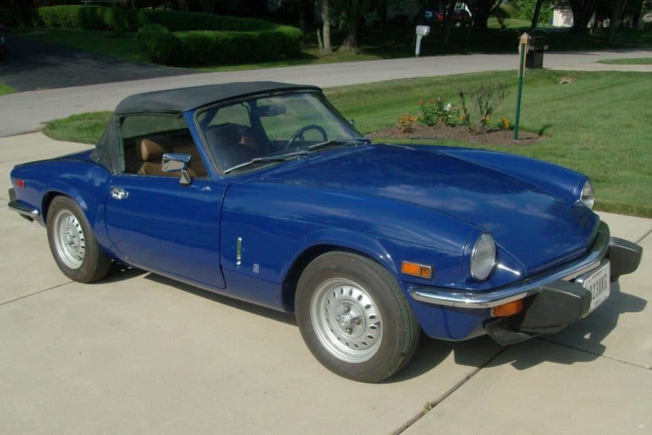 1975 Triumph Spitfire sold for $4,900