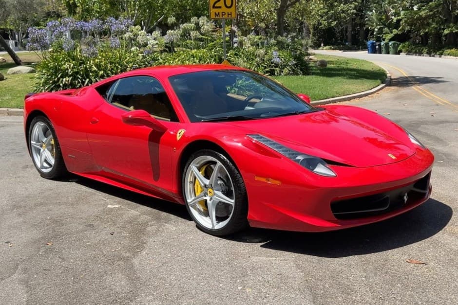 2013 Ferrari 458 sold for $203,000