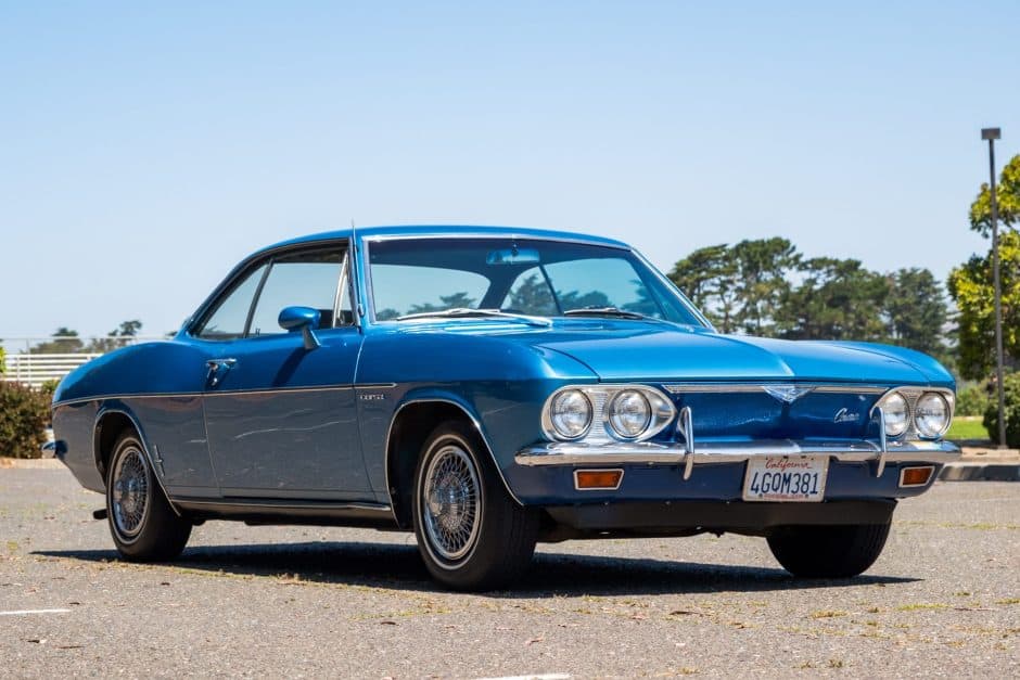 1966 Chevrolet Corvair (1965-1969) sold for $12,500