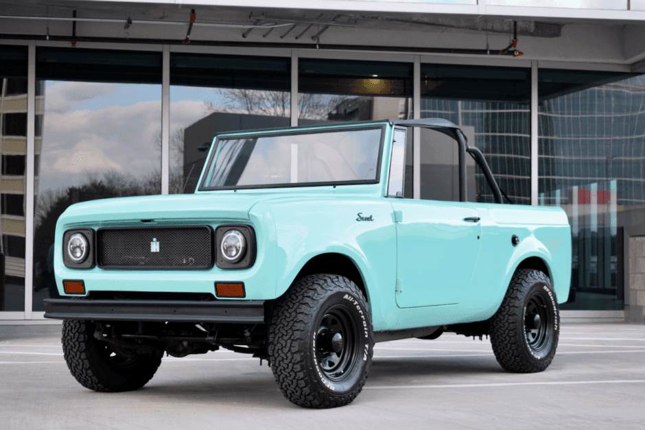 1969 International Harvester Scout sold for $64,000