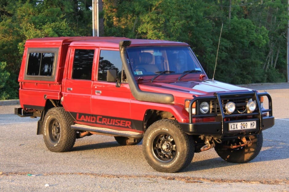 1995 Toyota Land Cruiser 70-Series sold for $21,500