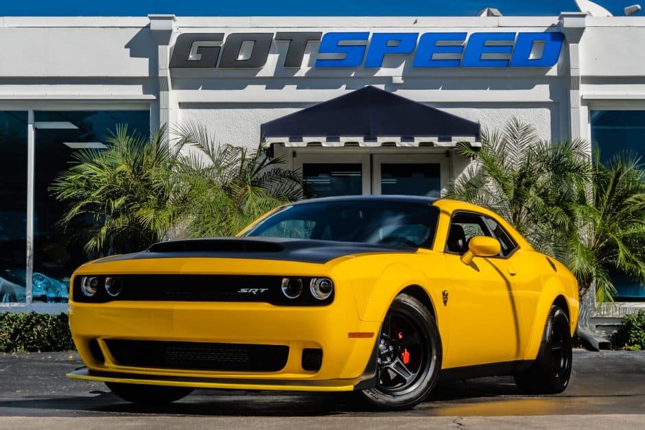 2018 Dodge Challenger SRT Demon & Super Stock sold for $166,000