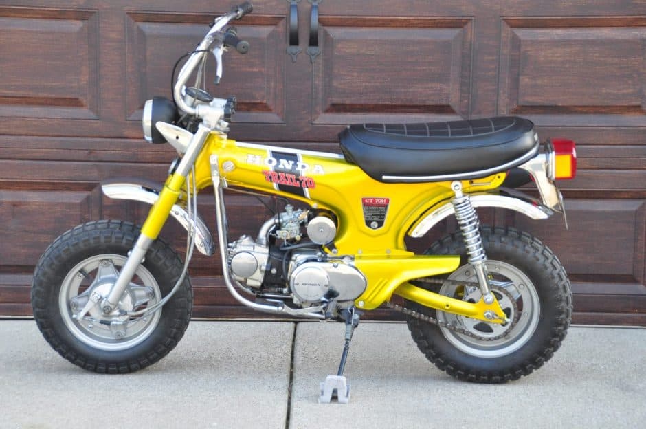 1972 Honda CT70 sold for $6,600
