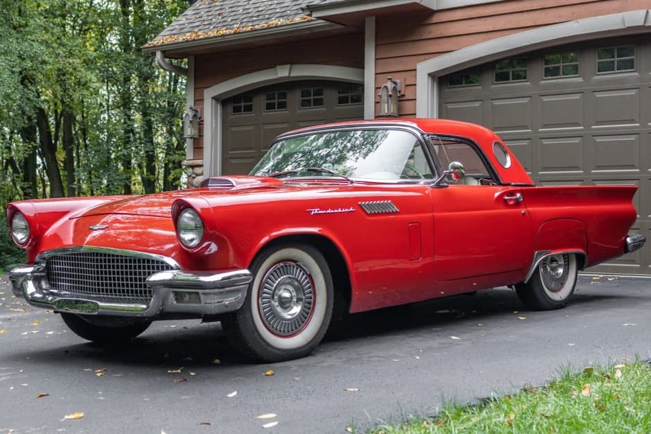 1957 Ford Thunderbird (1955-1957) sold for $33,000