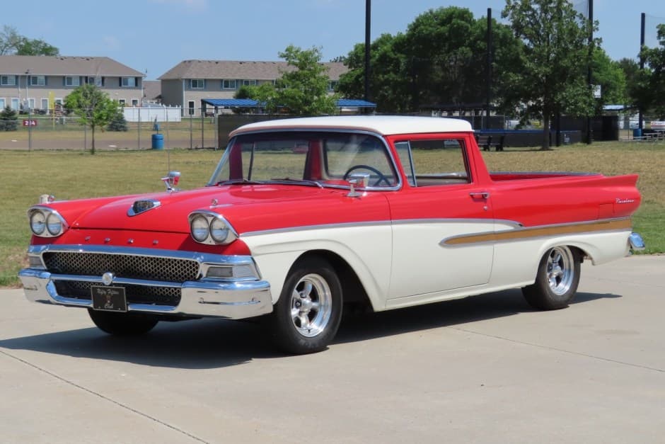 1958 Ford Ranchero sold for $34,750