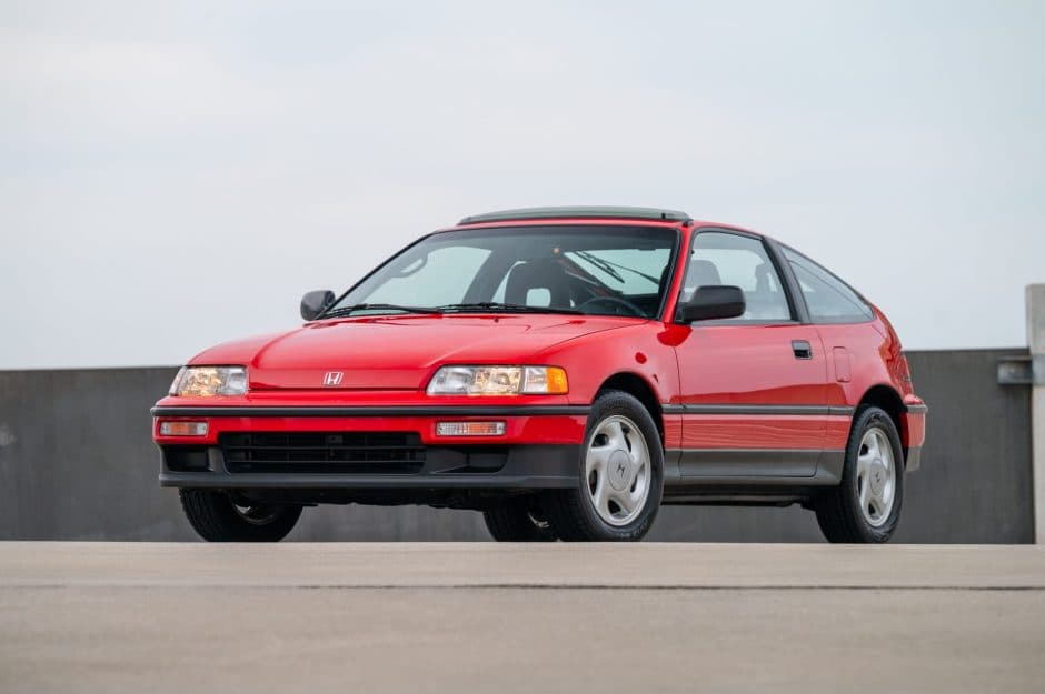 1991 Honda CRX sold for $41,277