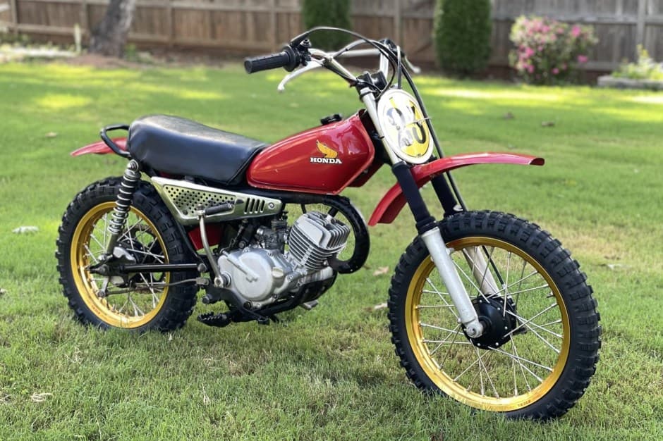 1974 Honda Elsinore sold for $2,400