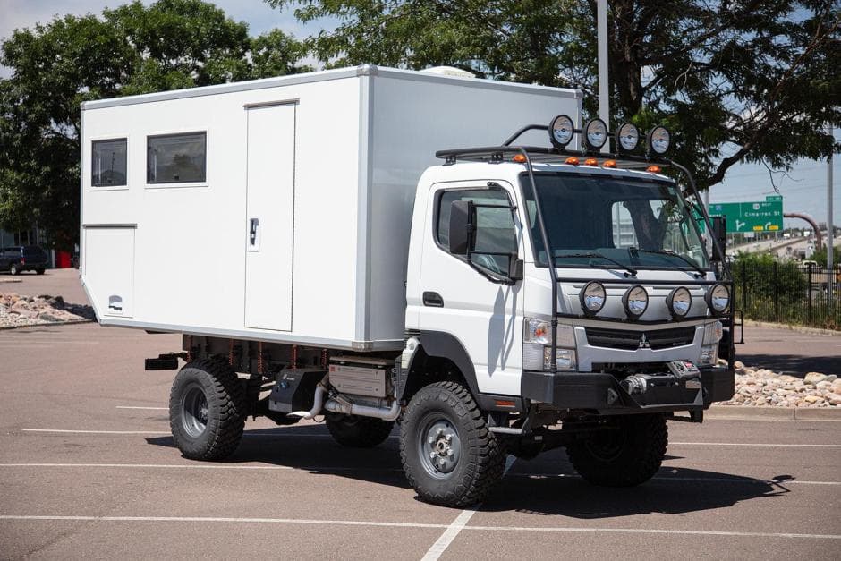 2017 Mitsubishi Canter sold for $82,500