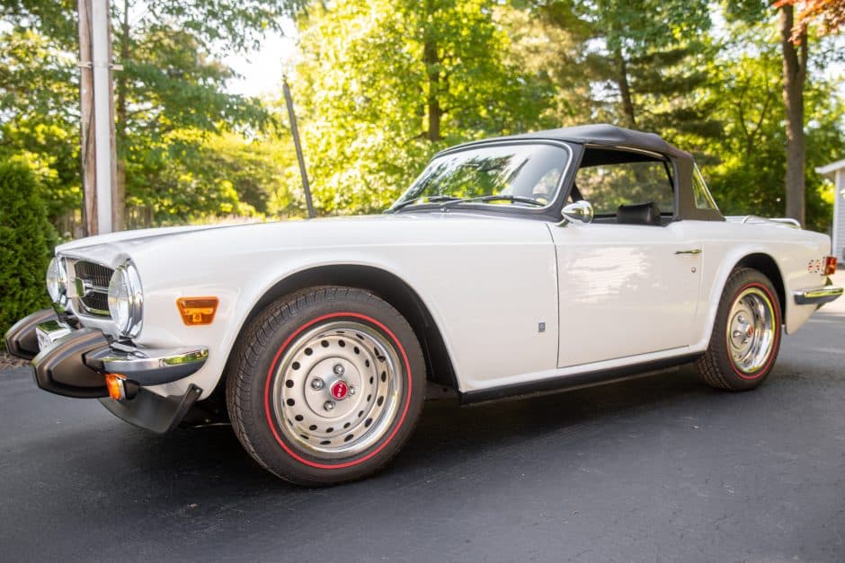 1976 Triumph TR6 sold for $33,750