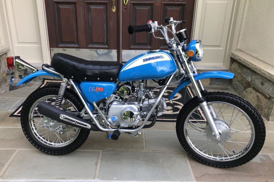 1972 Honda SL Motosport sold for $5,600