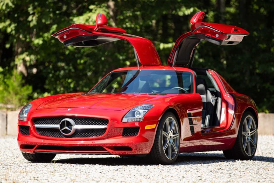 2012 Mercedes-Benz SLS AMG sold for $192,000
