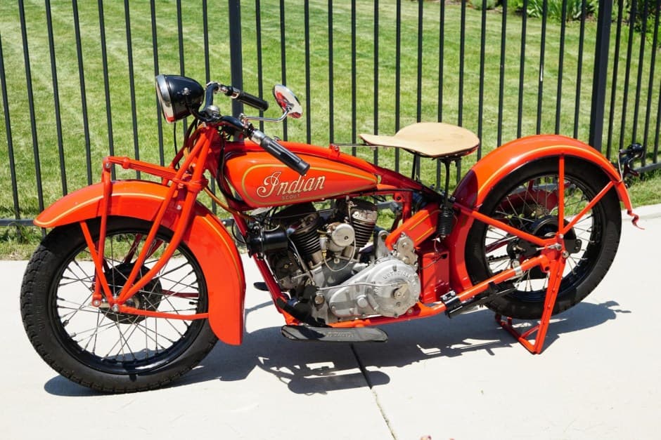 1928 Indian Scout sold for $31,000