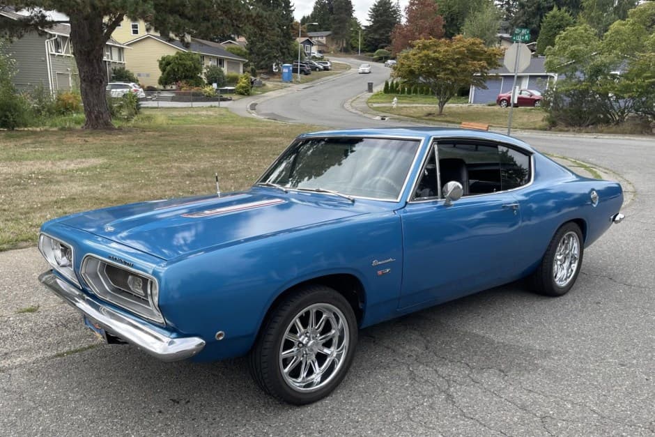 1968 Plymouth Barracuda sold for $21,000
