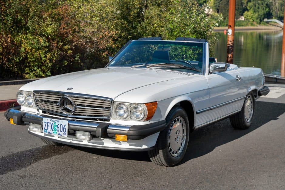 1987 Mercedes-Benz R107 SL sold for $23,050