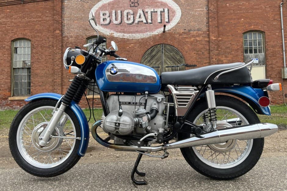 1972 BMW Motorcycles sold for $7,600
