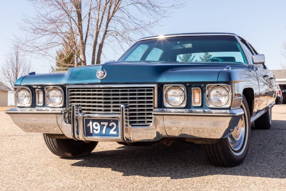 1972 Cadillac  sold for $15,472