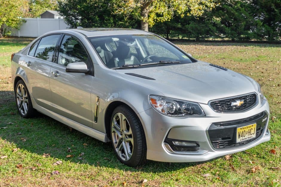 2016 Chevrolet SS Sedan sold for $37,593