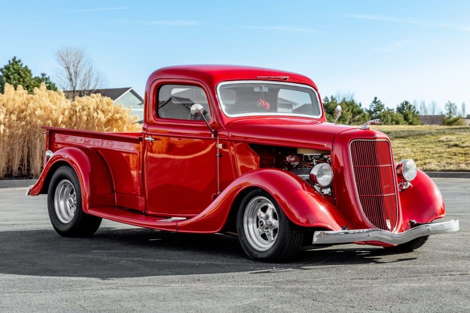 1935 Ford Pickup 1935-1936 sold for $34,100