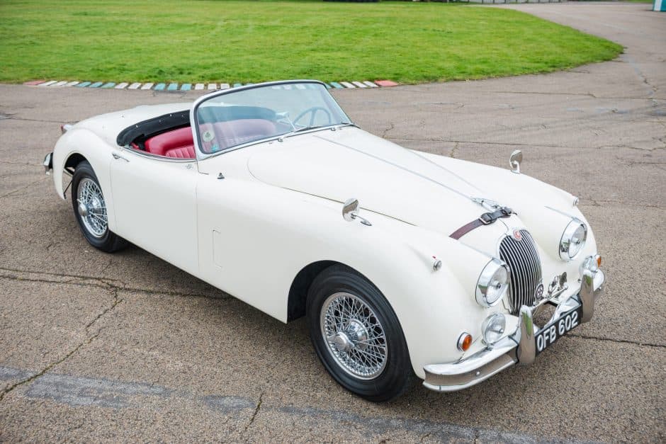1959 Jaguar XK150 sold for $110,000