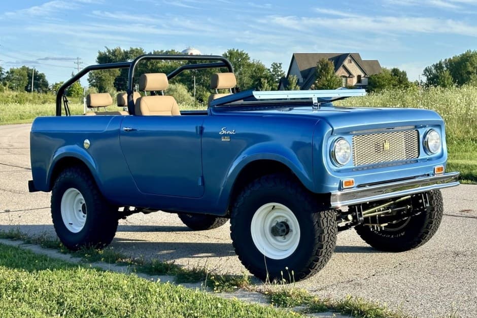 1961 International Harvester Scout sold for $58,000