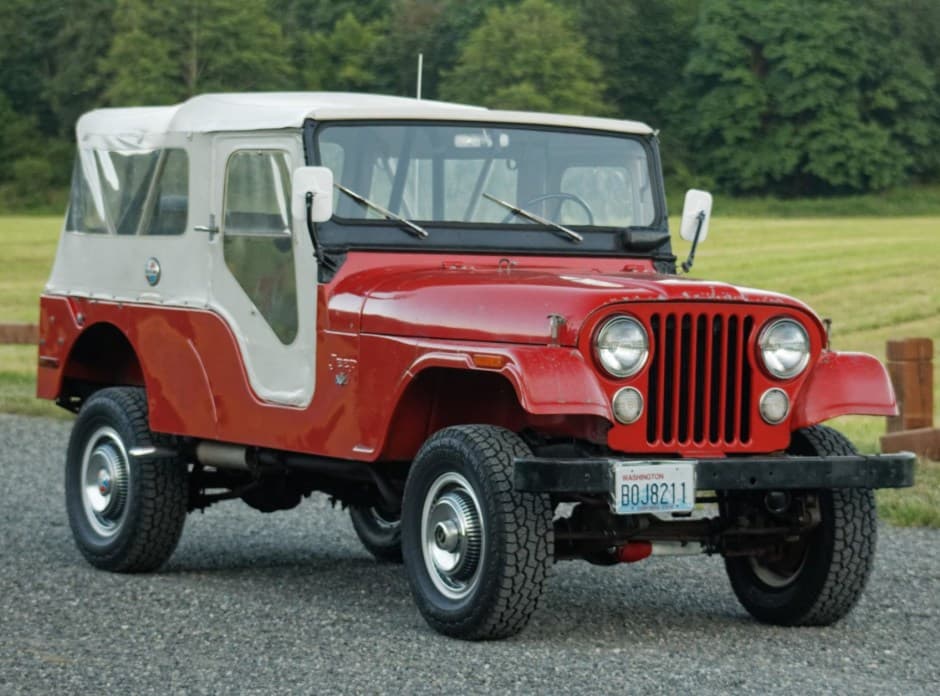 1972 Jeep CJ-6 sold for $15,245