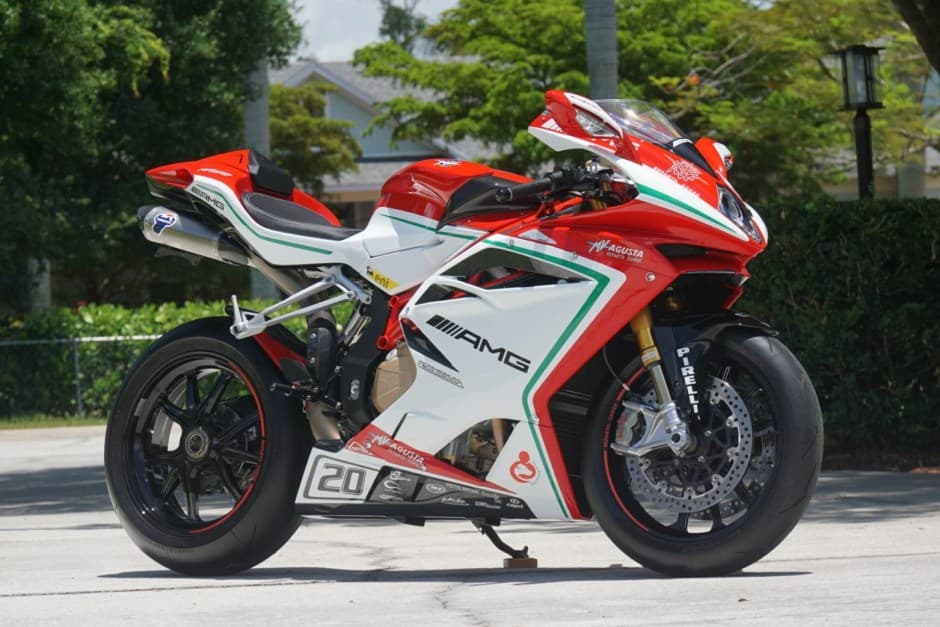 2015 MV Agusta F4 sold for $33,000