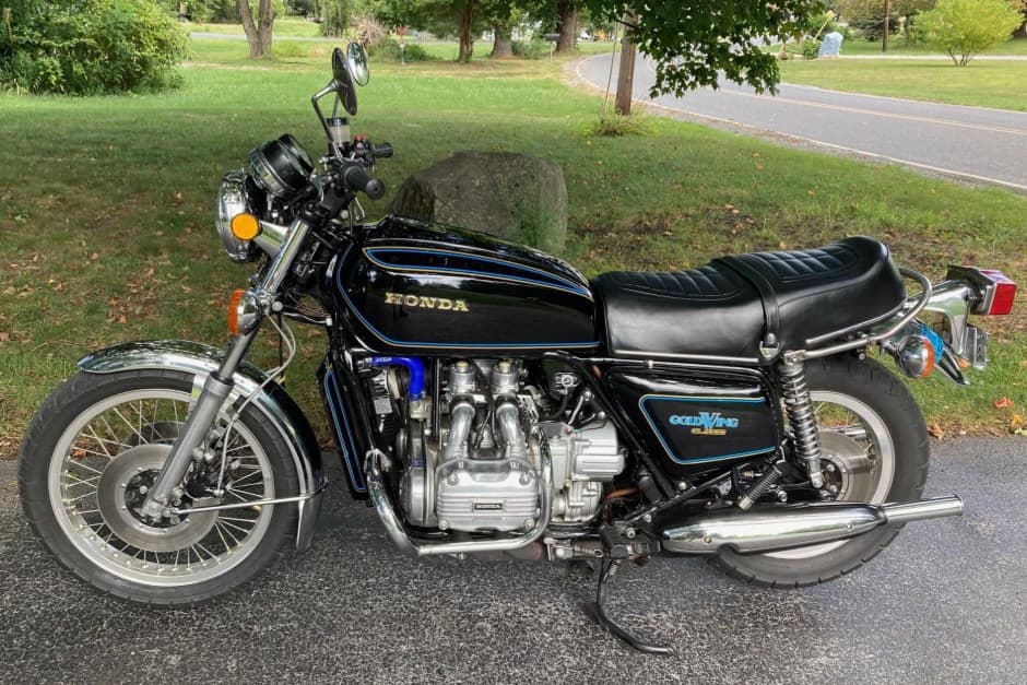 1976 Honda Gold Wing sold for $3,400