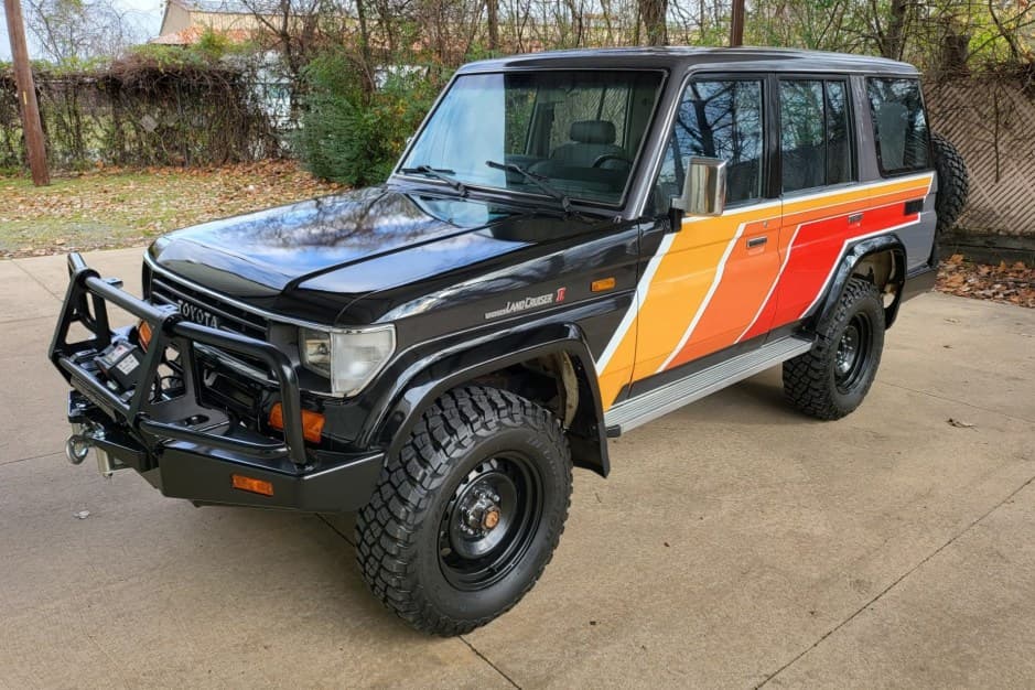 1993 Toyota Land Cruiser 70-Series sold for $30,500