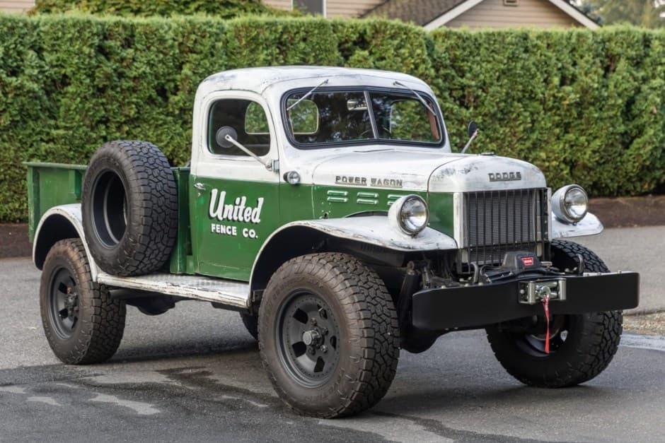 1947 Dodge Power Wagon sold for $47,000