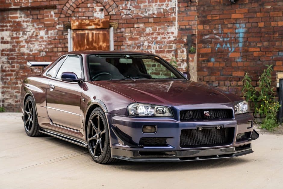 2000 Nissan R34 Skyline sold for $96,000