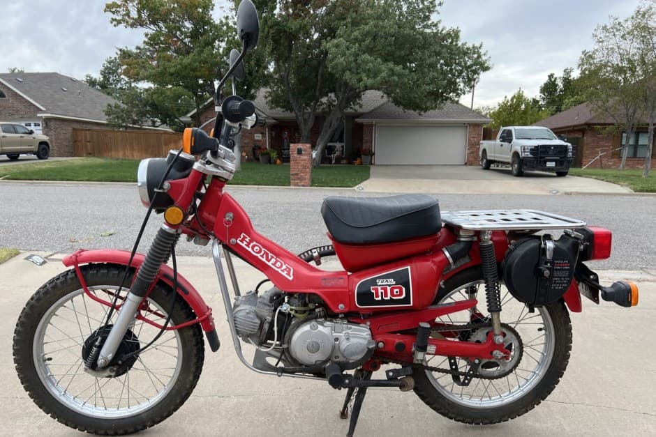 1986 Honda CT110 sold for $3,350