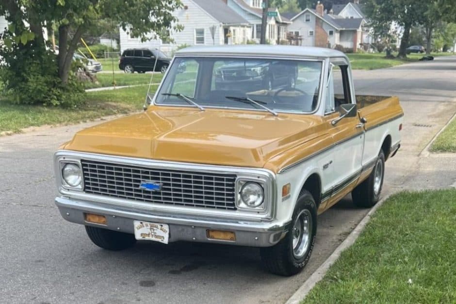 1971 Chevrolet C/K (1967-1972) sold for $20,100