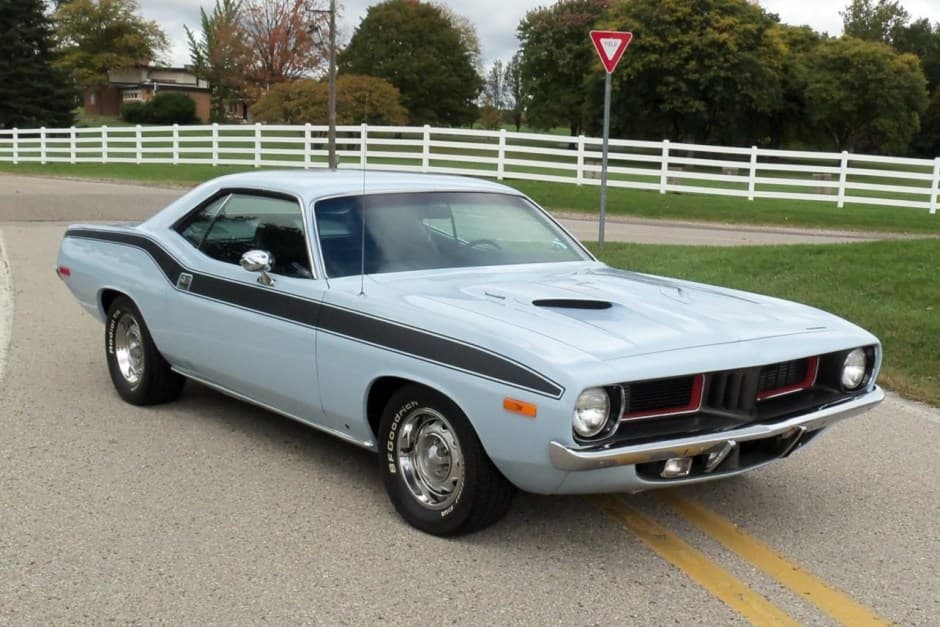 1972 Plymouth Barracuda sold for $36,500