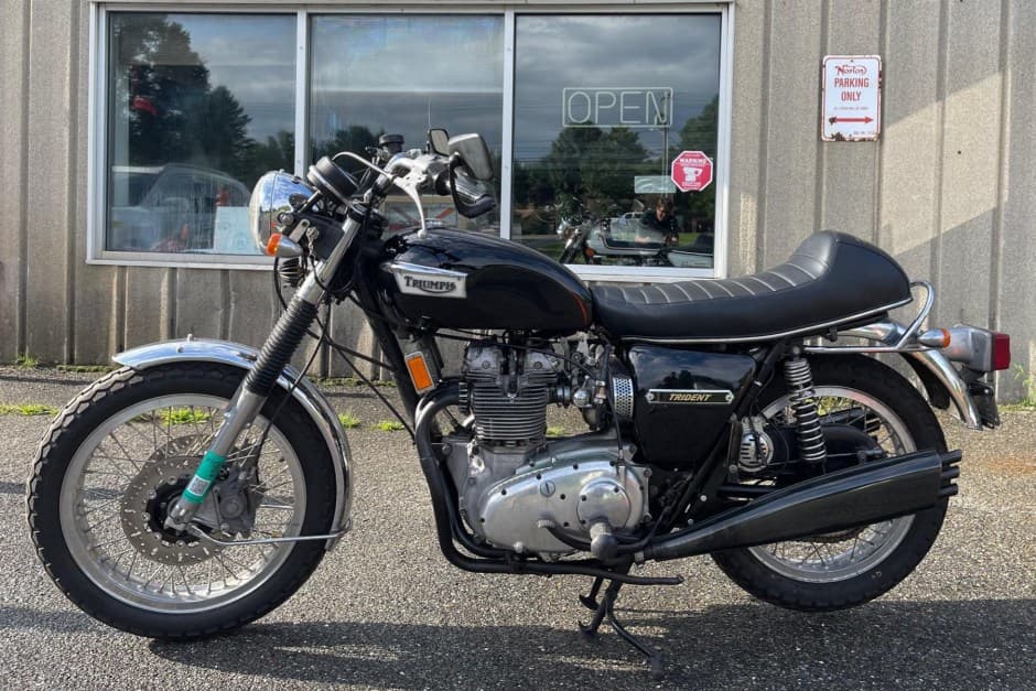 1974 Triumph Trident sold for $4,200