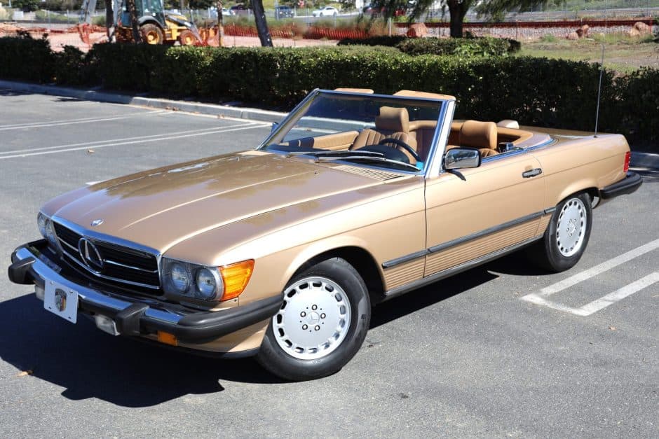1987 Mercedes-Benz R107 SL sold for $50,000