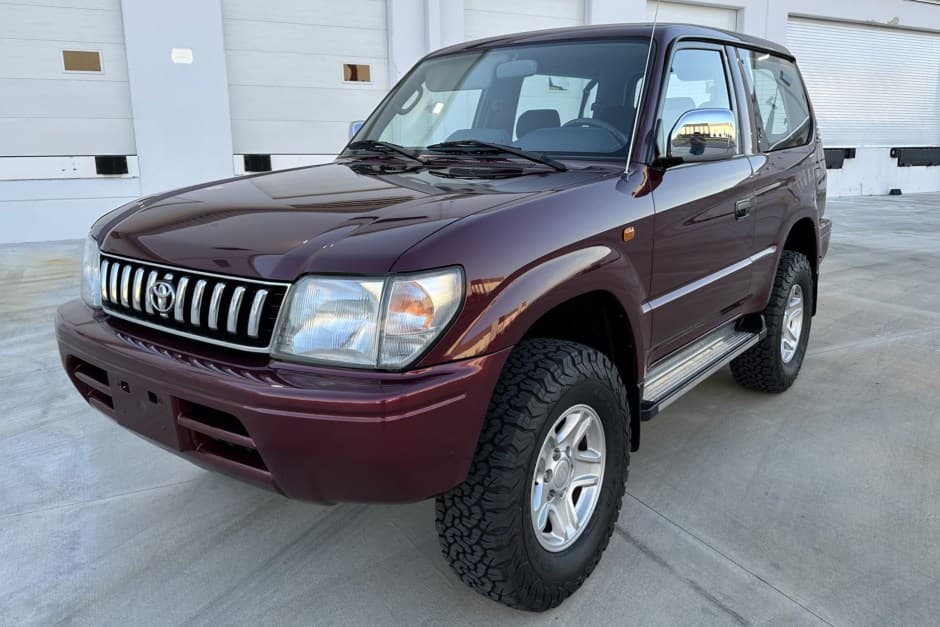 1997 Toyota Land Cruiser Prado 90-Series sold for $33,000