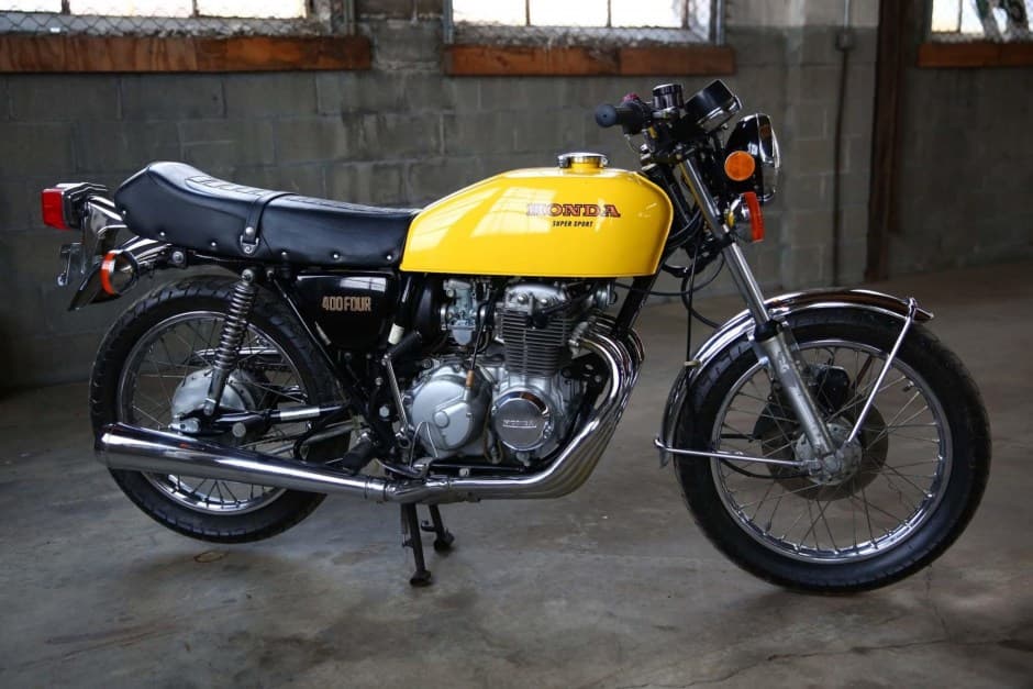 1976 Honda CB350F & CB400F sold for $9,300