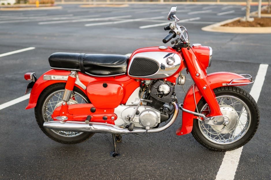 1966 Honda Dream, CB77 Super Hawk, & CL77 Scrambler sold for $6,600