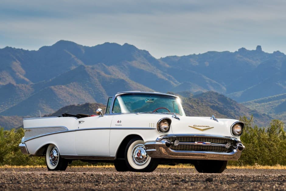 1957 Chevrolet Bel Air sold for $93,000