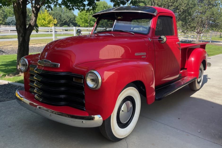 1950 Chevrolet Advance Design Pickup (1947-1955) sold for $23,000
