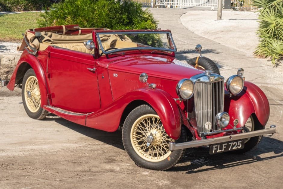1939 MG  sold for $37,000