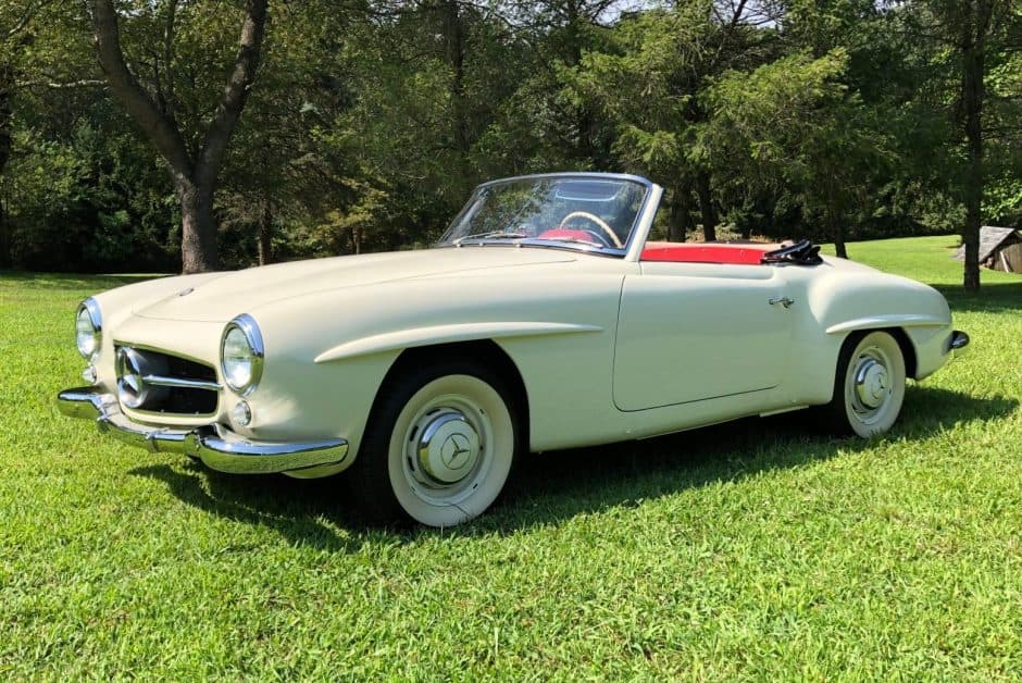 1955 Mercedes-Benz 190SL sold for $71,250