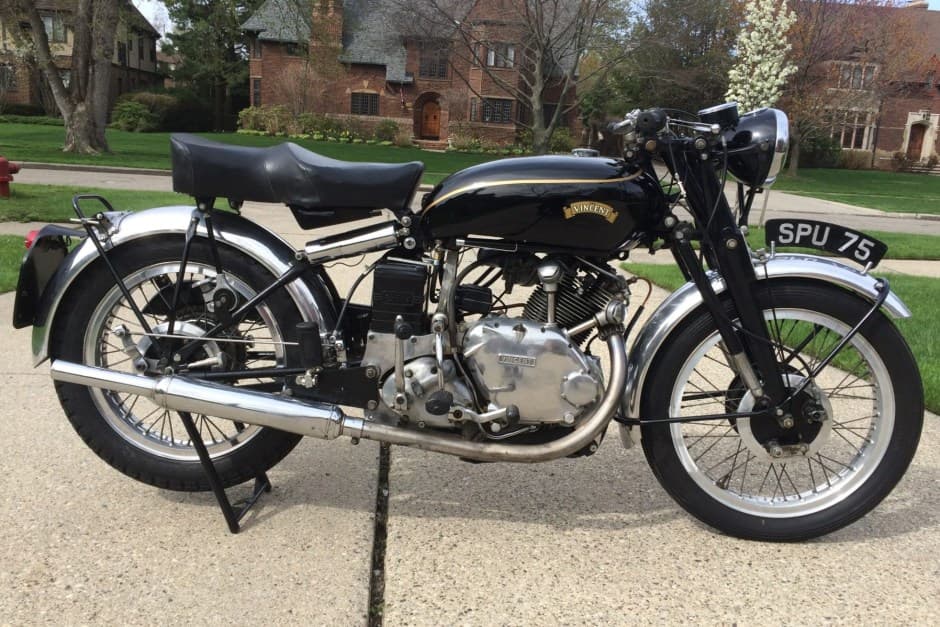 1950 Vincent Comet sold for $25,000
