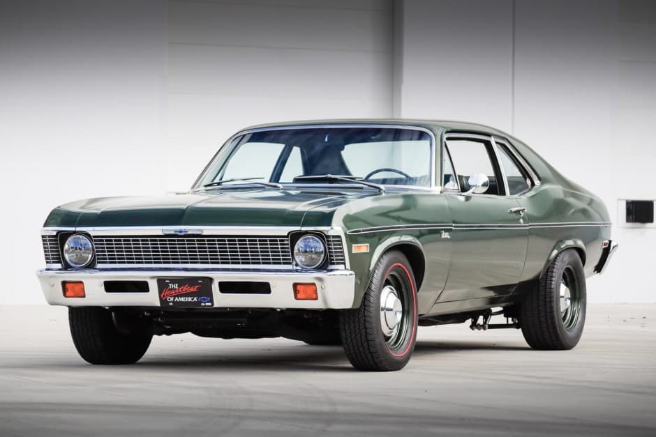 1972 Chevrolet Nova sold for $32,500