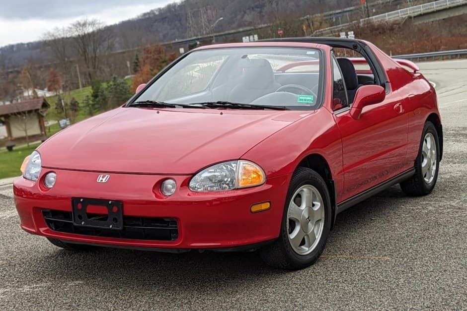 1993 Honda Civic Del Sol sold for $13,850